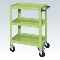 サカエ スーパーワゴン(ねじ込み式キャスタータイプ) SAS-60883FRG 1台（直送品）