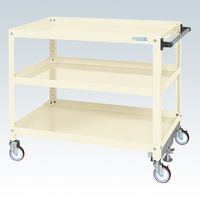 サカエ スーパーワゴン(ねじ込み式キャスタータイプ) SAS-10883FNUI 1台（直送品）