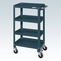 サカエ スーパーワゴン(ねじ込み式キャスタータイプ) SAS-60114FSED 1台（直送品）