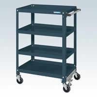 サカエ スーパーワゴン(ねじ込み式キャスタータイプ) SAS-75114FSED 1台（直送品）