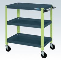 サカエ スーパーワゴン(ねじ込み式キャスタータイプ) SAS-60883RDG 1台（直送品）