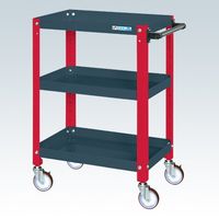 サカエ スーパーワゴン(ねじ込み式キャスタータイプ) SAS-75883NUDR 1台（直送品）