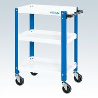 サカエ スーパーワゴン(ねじ込み式キャスタータイプ) SAS-75883SEWB 1台（直送品）