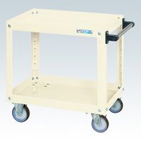 サカエ スーパーワゴン(プレート式キャスタータイプ) SAP-60602NUI 1台（直送品）