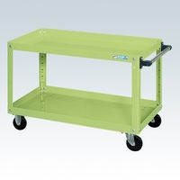 サカエ スーパーワゴン(プレート式キャスタータイプ) SAP-90602RJG 1台（直送品）