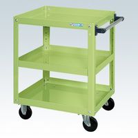 サカエ スーパーワゴン(プレート式キャスタータイプ) SAP-60743RJG 1台（直送品）