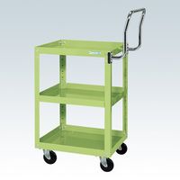 サカエ スーパーワゴン(プレート式キャスタータイプ) SAP-60743HTRJG 1台（直送品）