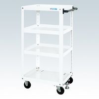 サカエ スーパーワゴン(プレート式キャスタータイプ) SAP-60114FRW 1台（直送品）