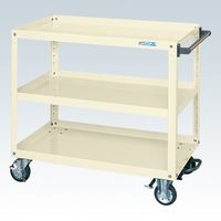 サカエ スーパーワゴン(プレート式キャスタータイプ) SAPJ-10933BRRI 1台（直送品）