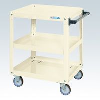 サカエ スーパーワゴン(プレート式キャスタータイプ) SAP-60743NUI 1台（直送品）