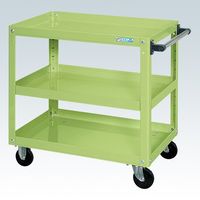 サカエ スーパーワゴン(プレート式キャスタータイプ) SAP-75743RJG 1台（直送品）