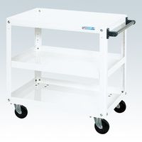 サカエ スーパーワゴン(プレート式キャスタータイプ) SAP-75743RJW 1台（直送品）