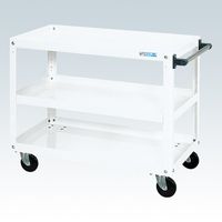 サカエ スーパーワゴン(プレート式キャスタータイプ) SAP-90743RW 1台（直送品）