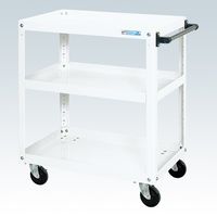 サカエ スーパーワゴン(プレート式キャスタータイプ) SAP-75883RJW 1台（直送品）