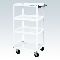 サカエ スーパーワゴン(プレート式キャスタータイプ) SAP-60114RJW 1台（直送品）