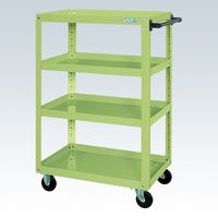 サカエ スーパーワゴン(プレート式キャスタータイプ) SAP-75114RJG 1台（直送品）