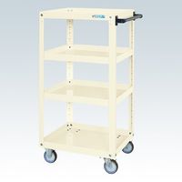 サカエ スーパーワゴン(プレート式キャスタータイプ) SAP-60114NUI 1台（直送品）