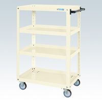 サカエ スーパーワゴン(プレート式キャスタータイプ) SAP-75114NUI 1台（直送品）