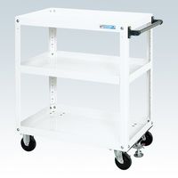 サカエ スーパーワゴン(プレート式キャスタータイプ) SAP-75883FRW 1台（直送品）