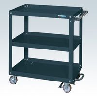 サカエ スーパーワゴン(プレート式キャスタータイプ) SAP-75883BRNUD 1台（直送品）