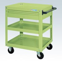 サカエ スーパーワゴン(プレート式キャスタータイプ) SAP-75743ARJG 1台（直送品）