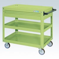 サカエ スーパーワゴン(プレート式キャスタータイプ) SAP-75743ANUG 1台（直送品）