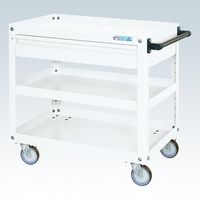 サカエ スーパーワゴン(プレート式キャスタータイプ) SAP-75743ANUW 1台（直送品）