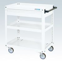 サカエ スーパーワゴン(プレート式キャスタータイプ) SAP-75883ANUW 1台（直送品）