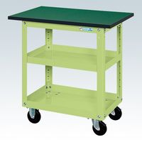 サカエ スーパーワゴン(プレート式キャスタータイプ) SAP-75743TRJG 1台（直送品）