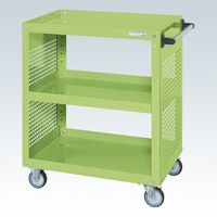 サカエ スーパーワゴン(プレート式キャスタータイプ) SAP-75883PNUG 1台（直送品）