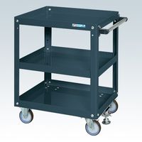 サカエ スーパーワゴン(プレート式キャスタータイプ) SAP-60743FNUD 1台（直送品）