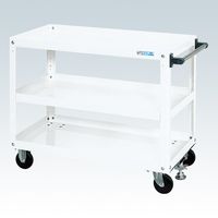 サカエ スーパーワゴン(プレート式キャスタータイプ) SAP-90743FRW 1台（直送品）