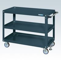 サカエ スーパーワゴン(プレート式キャスタータイプ) SAP-90743FNUD 1台（直送品）