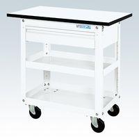 サカエ スーパーワゴン(プレート式キャスタータイプ) SAP-90743TARW 1台（直送品）