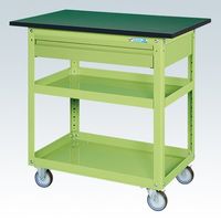 サカエ スーパーワゴン(プレート式キャスタータイプ) SAP-90883TANUG 1台（直送品）