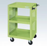 サカエ スーパーワゴン(プレート式キャスタータイプ) SAP-75883PRJG 1台（直送品）