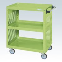 サカエ スーパーワゴン(プレート式キャスタータイプ) SAP-75883PNUJG 1台（直送品）