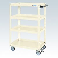 サカエ スーパーワゴン(プレート式キャスタータイプ) SAP-75114FNUI 1台（直送品）