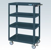 サカエ スーパーワゴン(プレート式キャスタータイプ) SAP-75114FNUD 1台（直送品）