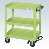 サカエ スーパーワゴン(プレート式キャスタータイプ) SAP-75743BRRG 1台（直送品）