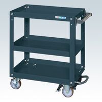 サカエ スーパーワゴン(プレート式キャスタータイプ) SAP-75743BRNUD 1台（直送品）