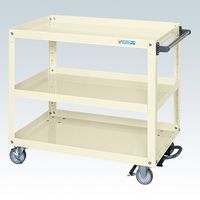 サカエ スーパーワゴン(プレート式キャスタータイプ) SAP-90883BRNUI 1台（直送品）