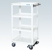 サカエ スーパーワゴン(プレート式キャスタータイプ) SAP-60114BRRW 1台（直送品）