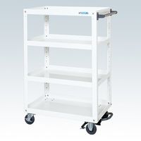 サカエ スーパーワゴン(プレート式キャスタータイプ) SAP-75114BRRW 1台（直送品）