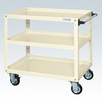 サカエ スーパーワゴン(プレート式キャスタータイプ) SAPJ-90933RI 1台（直送品）