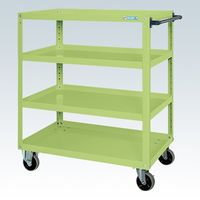 サカエ スーパーワゴン(プレート式キャスタータイプ) SAPJ-10124NUG 1台（直送品）