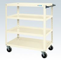 サカエ スーパーワゴン(プレート式キャスタータイプ) SAPJ-10124NUI 1台（直送品）