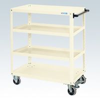 サカエ スーパーワゴン(プレート式キャスタータイプ) SAPJ-90124FNUI 1台（直送品）