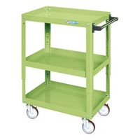 サカエ スーパーワゴン高さ調整タイプ TSAP-75723NUG 1台（直送品）