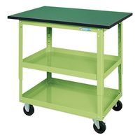 サカエ スーパーワゴン高さ調整タイプ TSAP-75723TRG 1台（直送品）